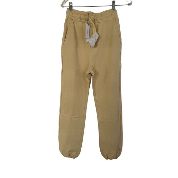 WeWoreWhat Off White lounge wear jogger sweatpants Size XS Color :Hay - Picture 2 of 9